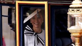 凱特王妃宣布罹癌後首次公開現身。（圖／路透社／達志影像）