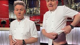 戈登拉姆齊（Gordon Ramsay）騎車發生嚴重意外。（圖／翻攝自Gordon Ramsay IG）