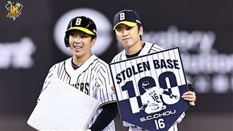 百盜前輩教周思齊拍照　洋將要拔壘卻消失