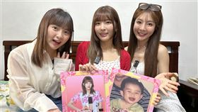 圖1：陳詩媛（十元）虧瑟七和她同天官宣。
圖2：瑟七床上驚見不明毛髮。
圖3：倪暄遇鬼壓床猛飆問候語。
圖4：《懿想天開》開箱女神瑟七家。（左：陳詩媛、瑟七、倪暄）
