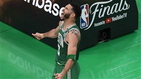 Jayson Tatum率領賽爾提克拿冠軍。（圖／美聯社）