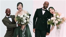 丹妮婊姐日前PO出自己的幸福婚紗照。（圖片來源／丹妮婊姐星球 粉專）