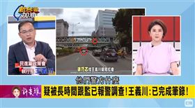 疑被長時間跟監已報警調查！王義川：已完成筆錄！