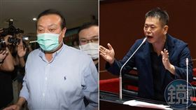 前民進黨立委蘇震清（左）與前國民黨立委林為洲（右）均被認定財產申報不實。