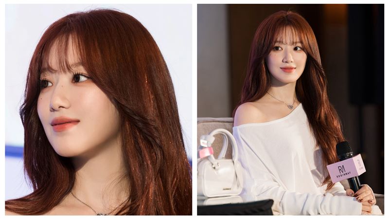 舒華公開露面！仙氣滿滿性感露香肩