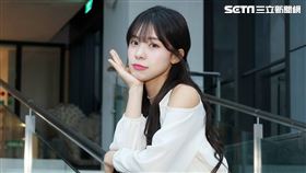 啦啦隊女神李多慧來小記者大明星分享近況和演藝人生的點滴故事。（圖／記者楊澍攝影）