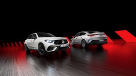 ▲全新 Mercedes-AMG GLC 43 4MATIC 同步推出雙車型，包含 SUV 運動休旅與 Coupé 性能跑旅。（圖／Mercedes-Benz）