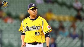 ▲蔡齊哲成功擋下富邦反撲。（圖／中信兄弟提供）