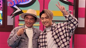 吳宗憲(圖左)、鹿希派8日下午出席綜藝節目開工記者會。（圖／記者游定剛拍攝）