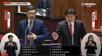 卓榮泰：花蓮議會質詢精彩　傅崐萁怒拍桌