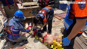 台南,安南區,工地,意外,墜樓,開放性骨折