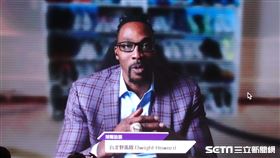 ▲「魔獸」霍華德（Dwight Howard）身兼台灣野馬老闆兼TAT聯盟股東。（圖／記者張沛嘉攝影）