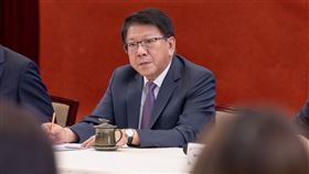 賴清德就職滿月記者會，總統府秘書長潘孟安（圖／總統府提供）