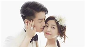 陳妍希、陳曉。（圖／翻攝自微博）