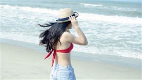 海灘,防曬,比基尼,美白,中暑（圖／pixabay）