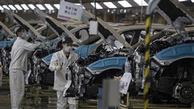 日本，本田汽車，HONDA,大陸工廠，產線。（圖／美聯社／達志影像）
