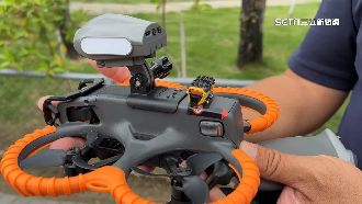 獨／台中消防局「穿越機」　VR協助搜救