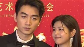  陳妍希、陳曉。（圖／翻攝自微博）