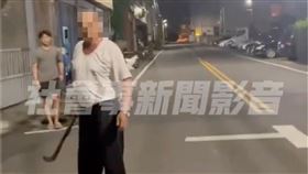 機車排氣管太吵！彰化阿公暴走抄鐮刀理論