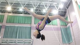 台灣「體操精靈」丁華恬出席國訓媒體日。（圖／國訓中心提供）