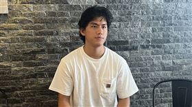 朱軒洋首度露面。（圖／記者陳穎攝影）