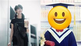 白癡公主曬出自己的畢業照。（圖／翻攝自IG／白癡公主）