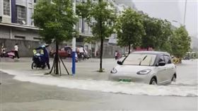 廣西暴雨災情嚴重。（圖／翻攝自網易新聞）
