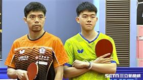 桌球教父莊智淵與徒弟高承睿將攜手征戰奧運。（圖／記者蔡厚瑄攝影）