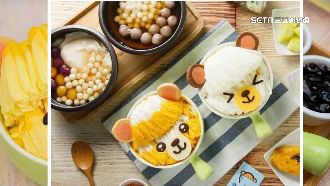 「厚瀏海」小熊雪花冰　48種表情擠眉弄眼