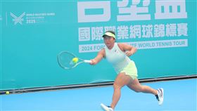 「台塑之星」梁恩碩晉級單打八強，成為臺將單打奪冠最後希望。（圖／大會提供）