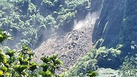 獅頭崁,梅山鄉,山崩