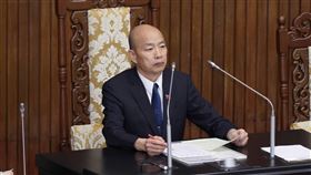 ▲0627立法院議場國是論壇院長韓國瑜（圖／記者楊澍攝影）