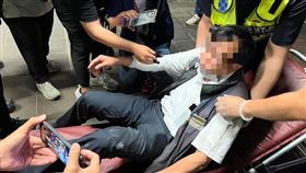 自強號土石流出軌。（圖／翻攝畫面）