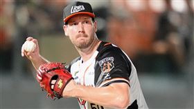 ▲布雷克全場飆出9次三振。（圖／統一獅提供）