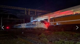 新自強號撞落石　台鐵：中午前全線搶通