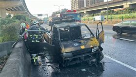 國道1號,火燒車,貨車,南下,三重段,