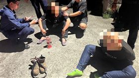 基隆暖暖李姓男子遭林男持摺疊刀刺死。（圖／翻攝畫面）