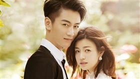 ▲陳曉，陳妍希，吳奇隆，劉詩詩。（圖／翻攝自微博）