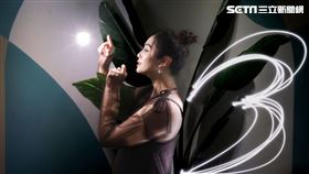 舞思愛接受三立新聞網專訪。（圖／記者鄭孟晃攝影）