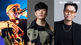 金曲歌王競爭激烈，左起熱狗、林俊傑、許鈞。（圖／資料照）