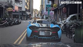 台中,中美街,麥拉倫,違停,酒駕,拖吊（圖／翻攝畫面）