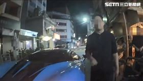 台中,麥拉倫,違停,酒駕,拒測,鍾士豪（圖／翻攝畫面）