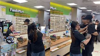 醉男超商咆哮、揮拳　澳籍客1舉動帥翻