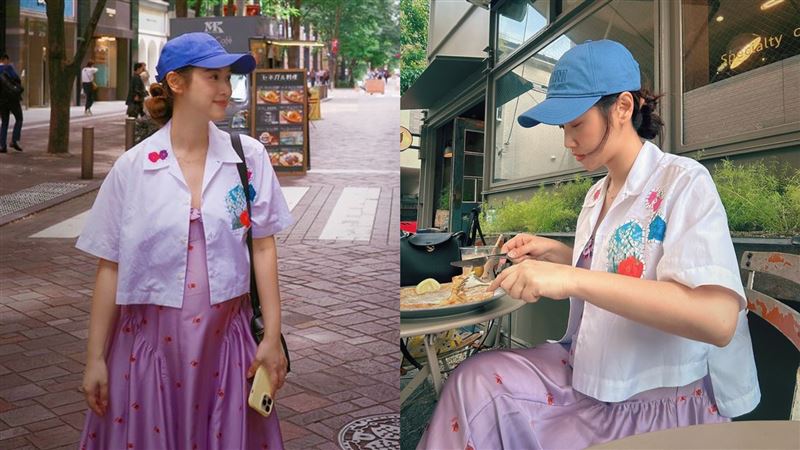 Sandy懷胎6月舊地重遊　絕美狀態曝光