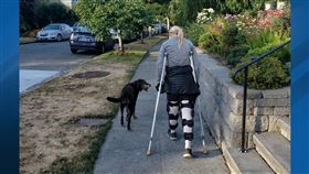 超級馬拉松運動,女運動員,摔倒,人行道,天價,賠償金,美國（圖／取自Dearie Law Group）