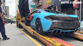 台中,麥拉倫,酒駕,違停,拒測,拖吊,打臉,鍾士豪（圖／翻攝畫面）