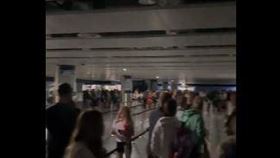 曼徹斯特機場,停電,英國,航班,取消（圖／翻攝@katie_seaman　Ｘ帳號）