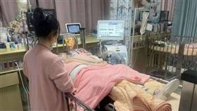 彰化小姊妹雖然生命徵象穩定，但仍處重度昏迷插管治療中。（圖／翻攝畫面）