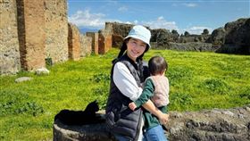 趙小僑透露典典寶寶要去上學了。（圖／翻攝自FB／趙小僑）