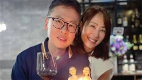 賈永婕和老公感情相當和睦。（圖／翻攝自FB／賈永婕）